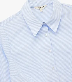 Koton Striped Shirt navyBlue Online
