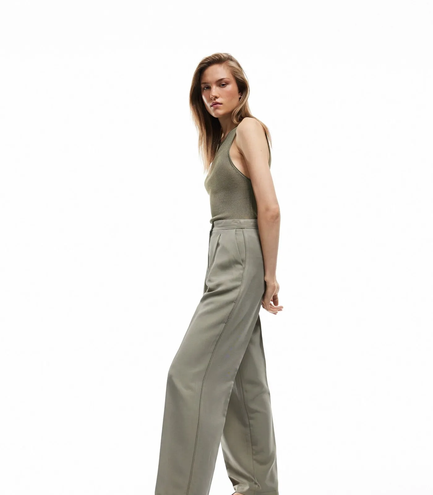 Koton Suit Pants khaki Best