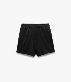 Koton Textured Mini Shorts black New