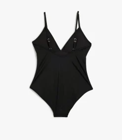 Koton Thin Strappy Swimsuit black Outlet