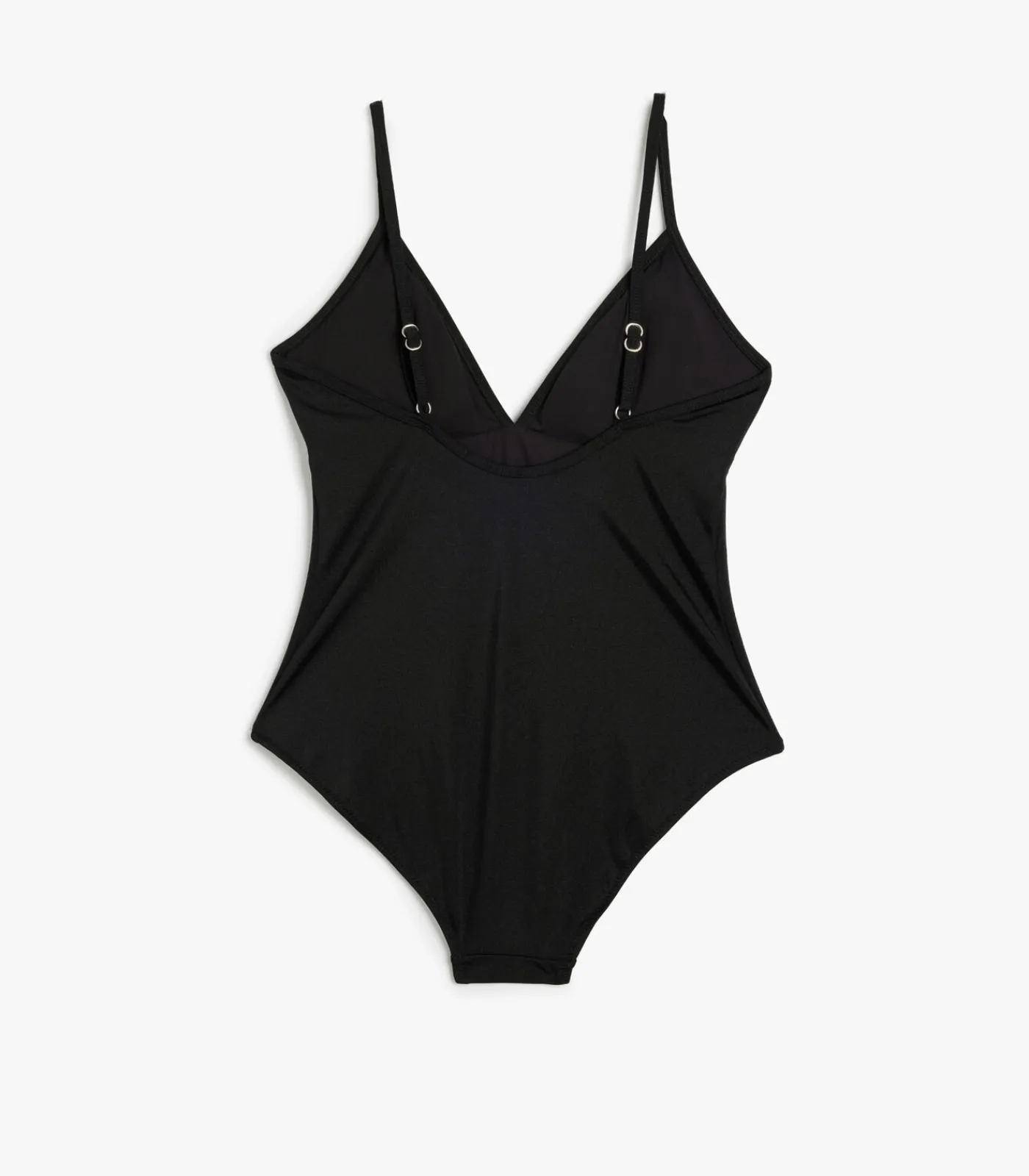 Koton Thin Strappy Swimsuit black Outlet