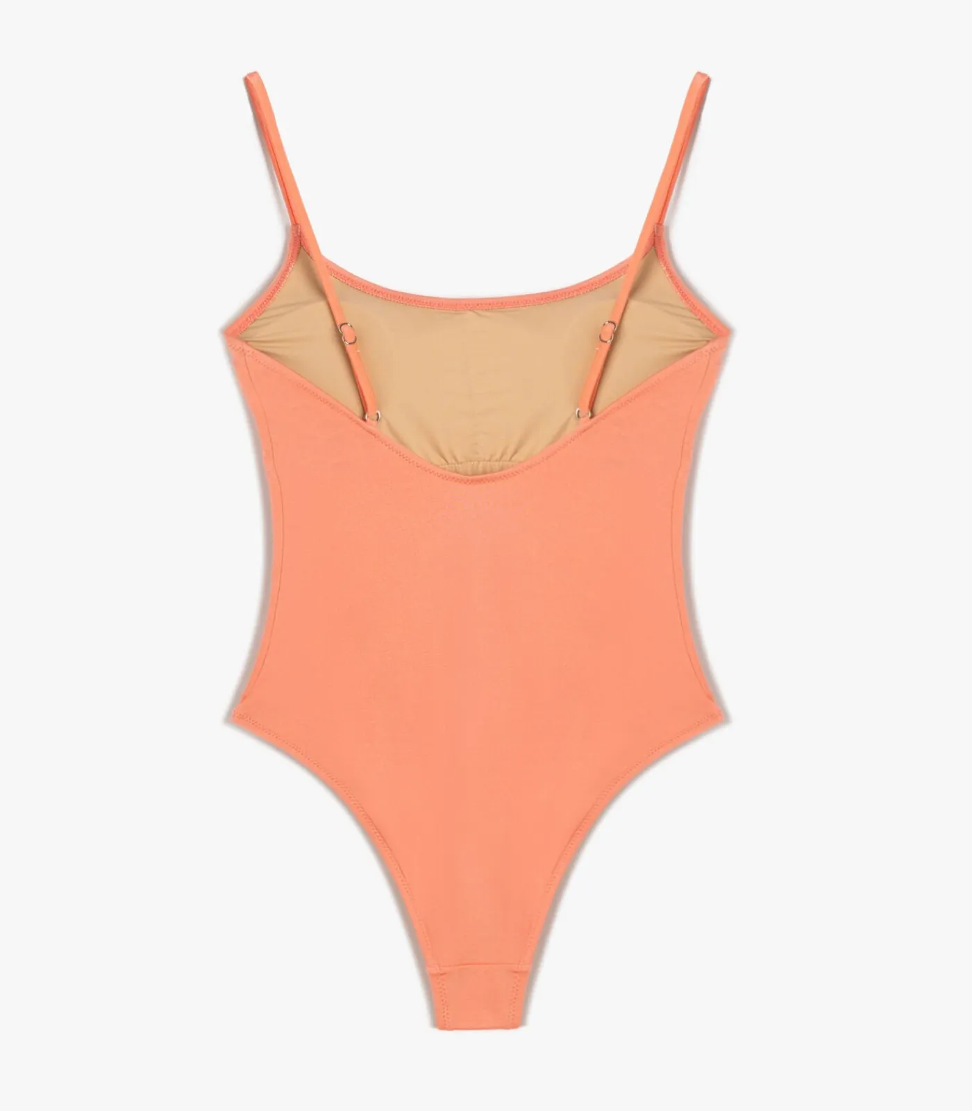 Koton Thin-Strappy Swimsuit pink Sale