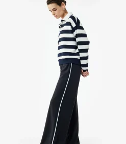 Koton Wide Leg Sweatpants black Discount