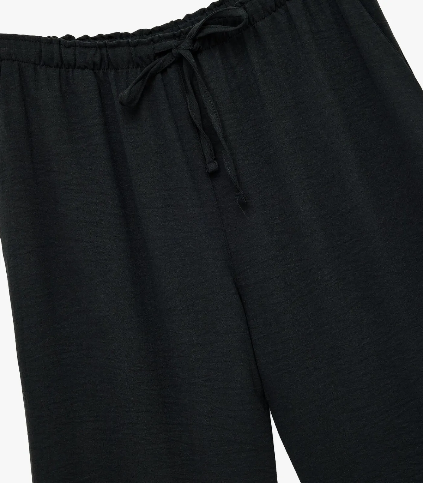 Koton Wide Leg Trousers black Hot
