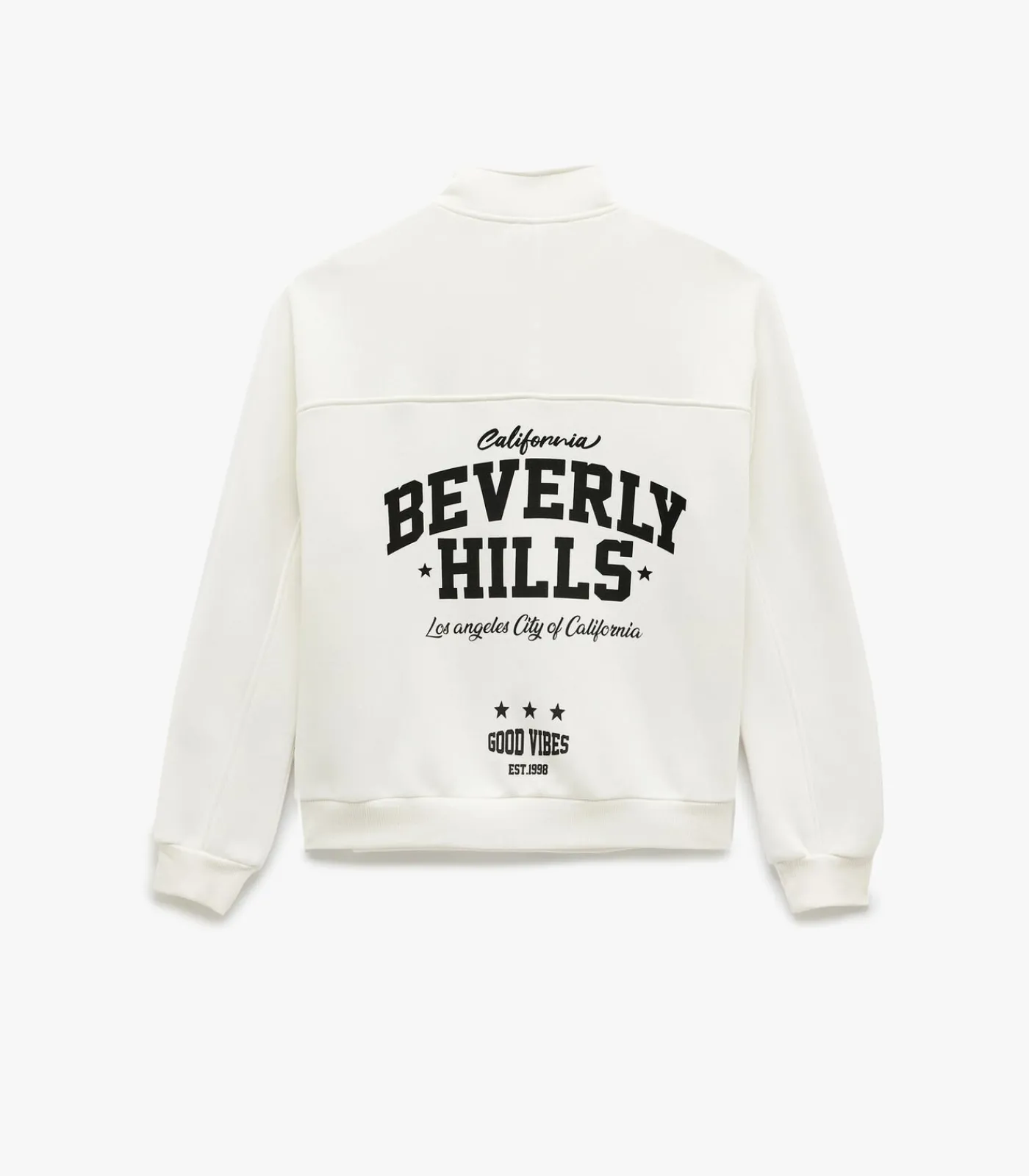 Koton Zip Up Sweatshirt white Online