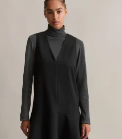 Marc O’Polo DENIM Krijtstreepjurk regular black Online