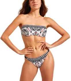 SELMARK Laag uitgesneden bikinislip VENECIA white Best