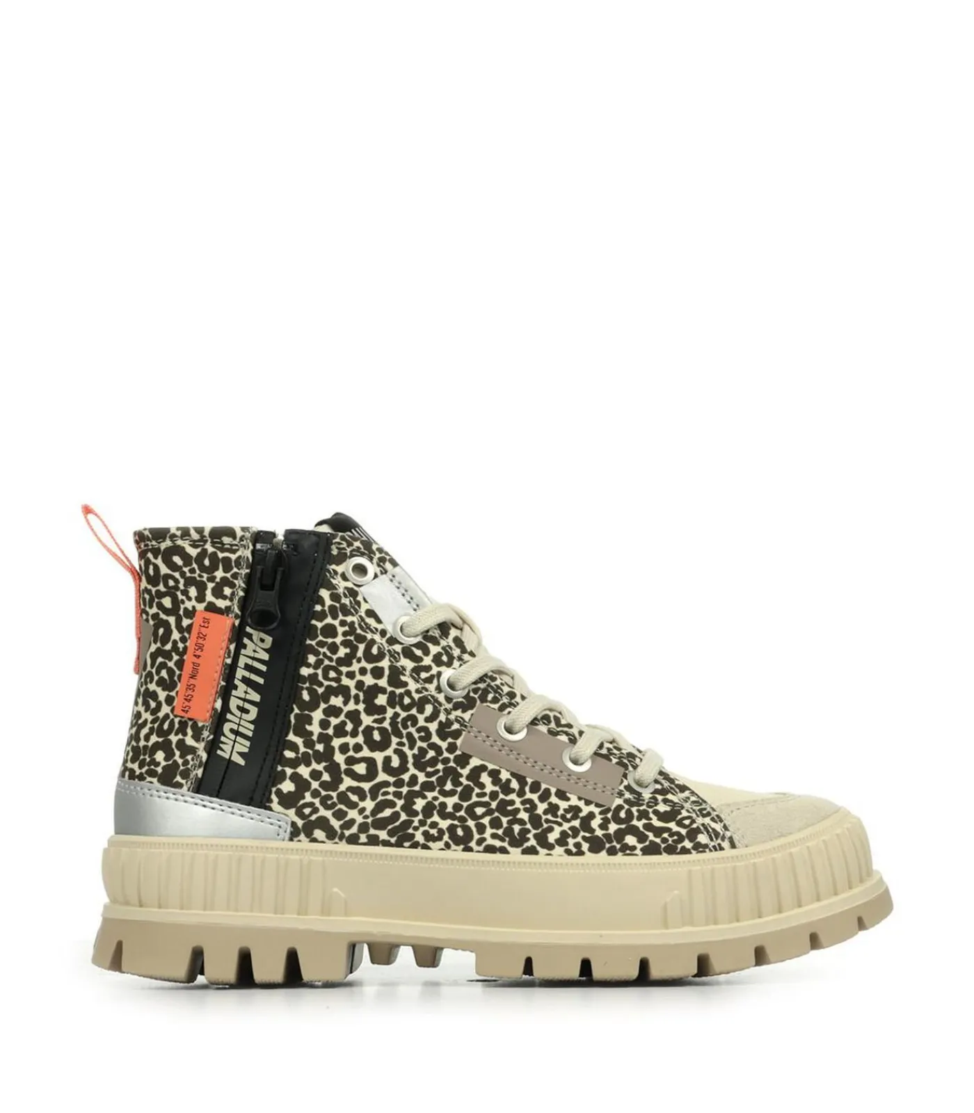 Palladium Laarzen Pallashock Backzip 2 white