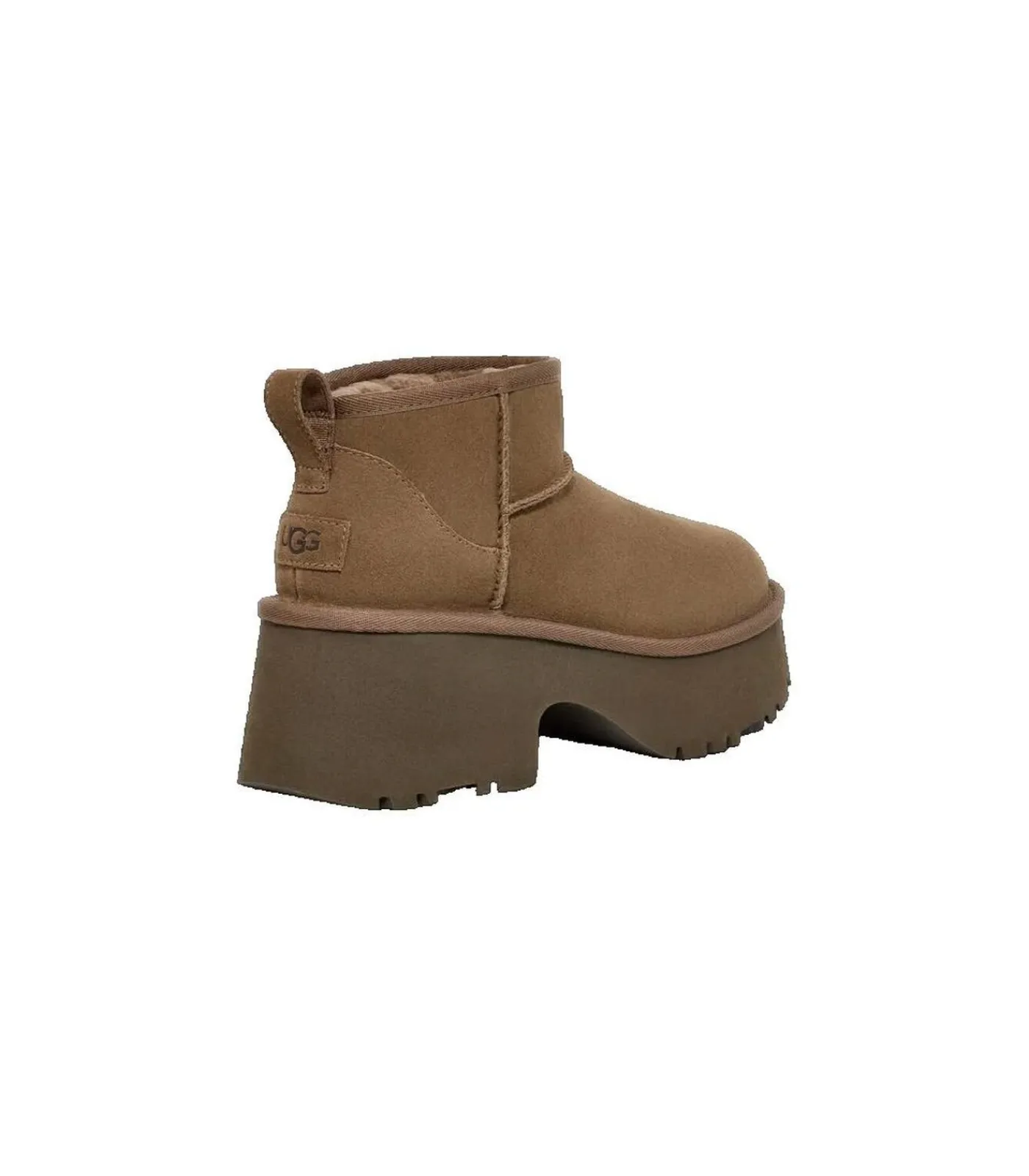 UGG Laarzen Classic Ultra Mini New Heights in Hickory brown Online