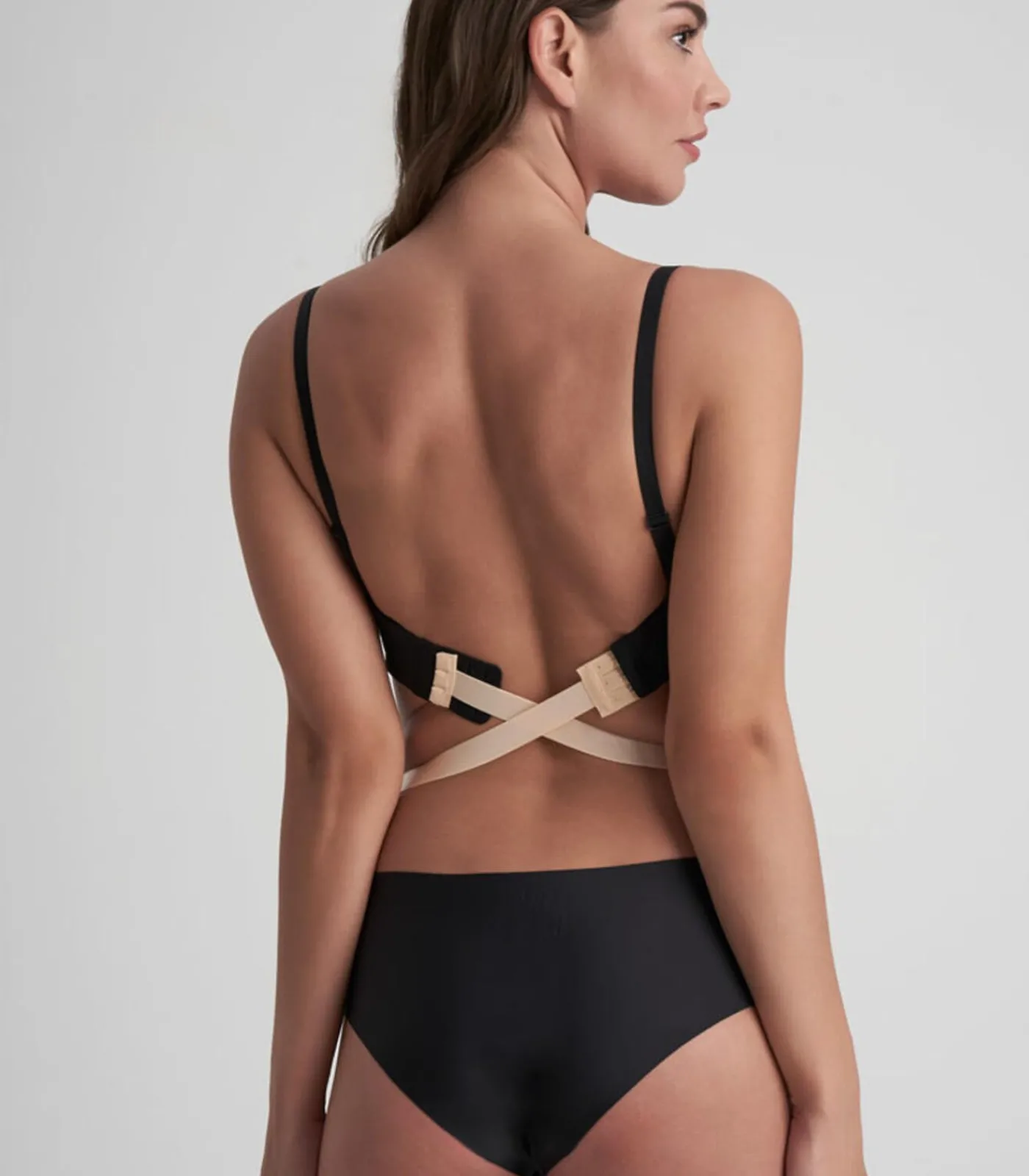 Bye Bra Lage Rugbanden 2-Haaks multicolor Outlet