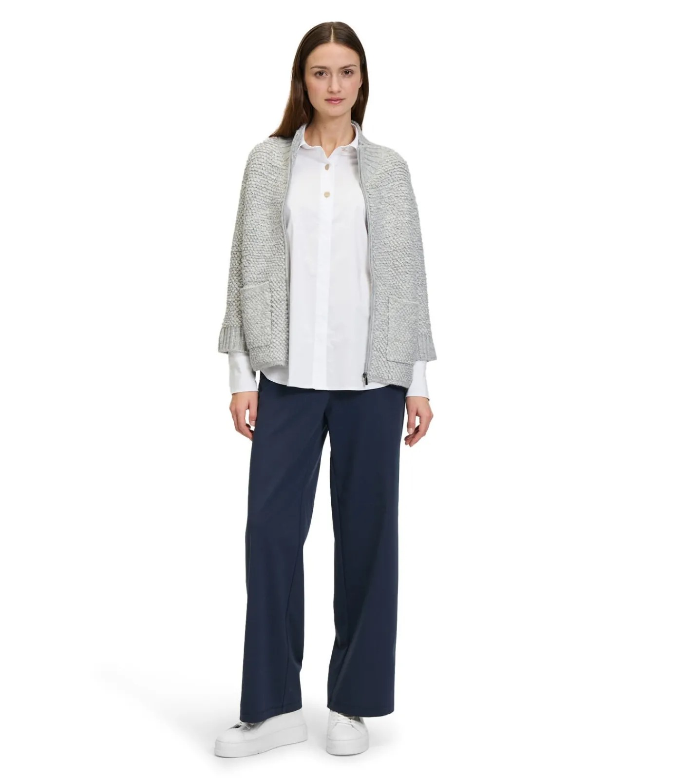 Betty & Co Lange blouse white
