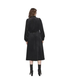 Moss Copenhagen Lange damesjurk Ilivia Jeppi black Best