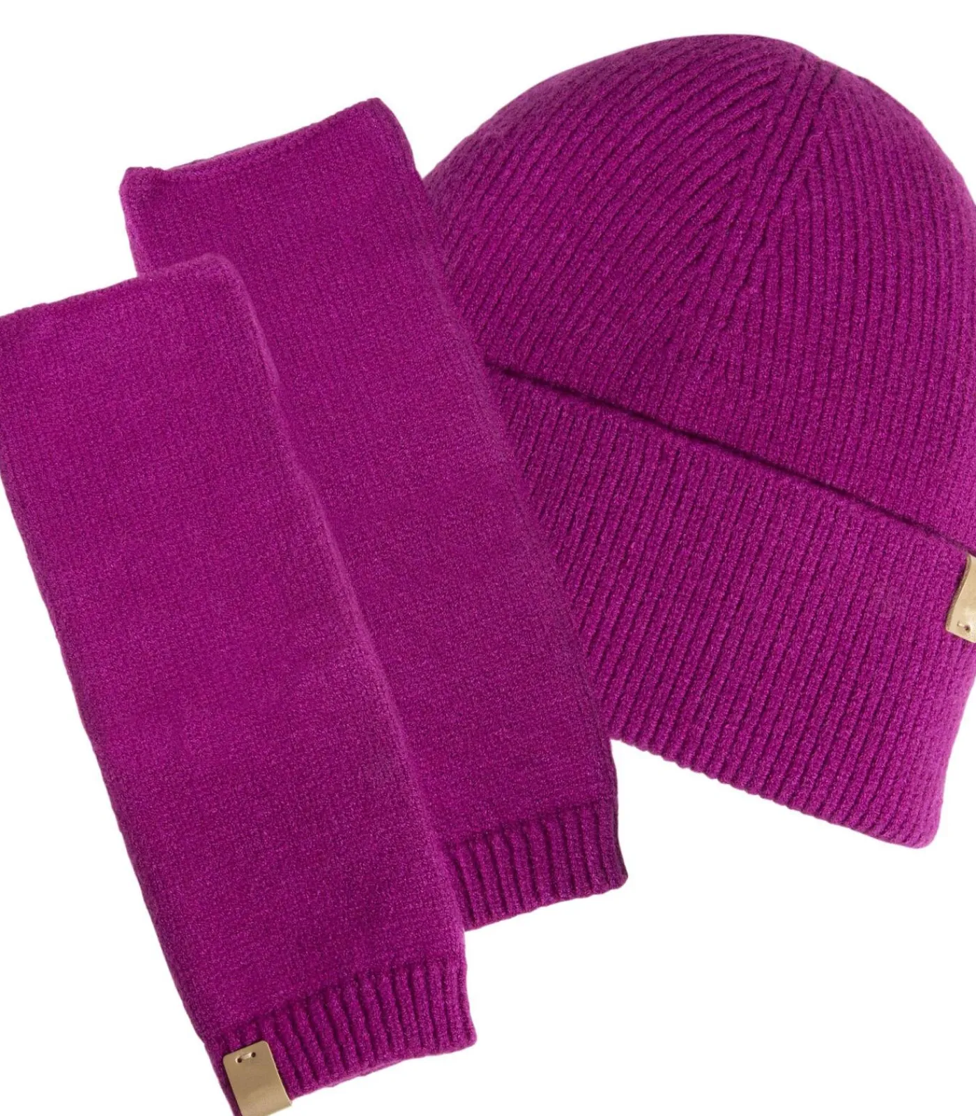 ISOTONER Lange gebreide dameswanten Redcurrant pink Discount