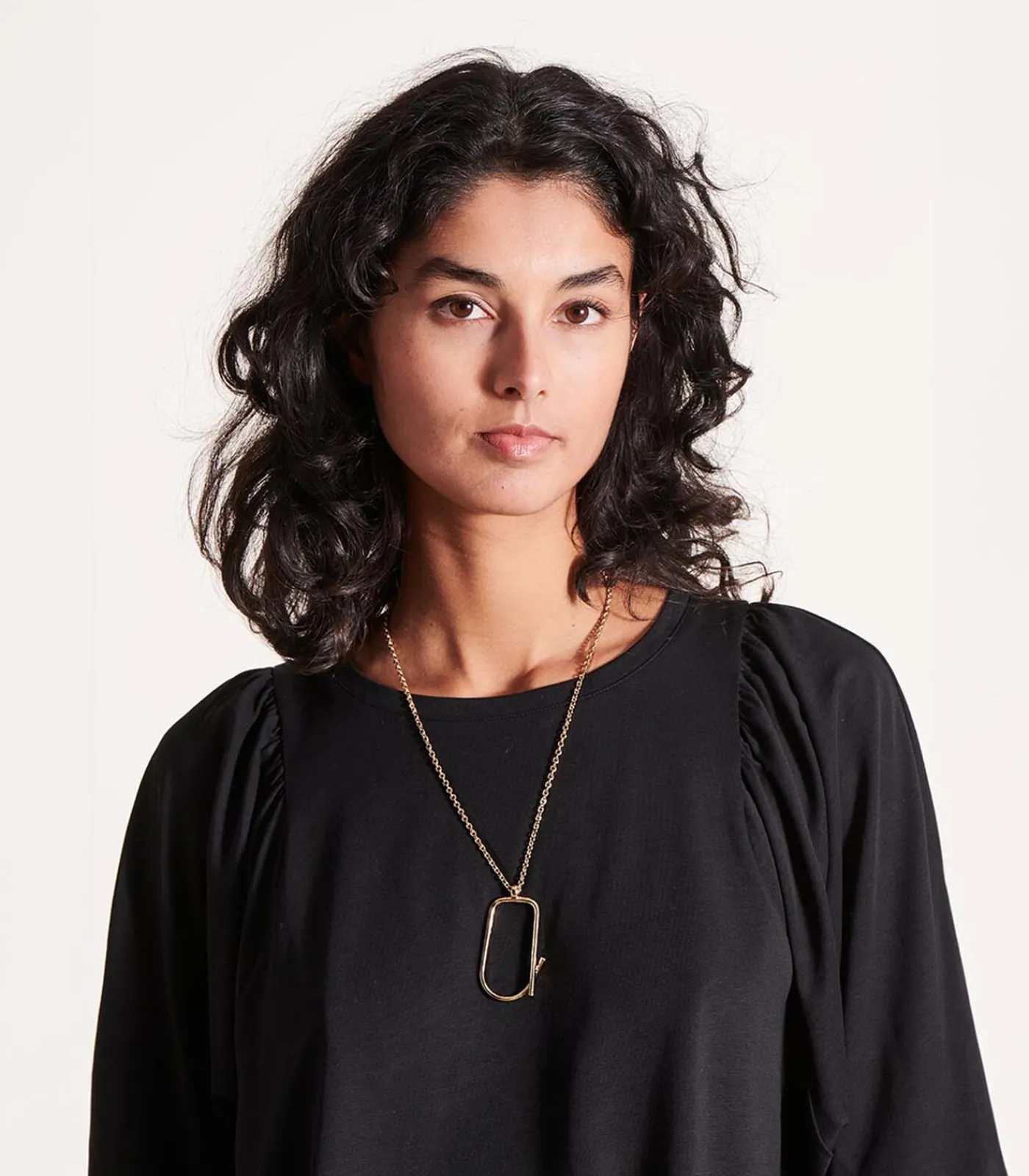 La Fée Maraboutée Lange gouden ketting gold Discount