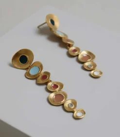 Joidart Lange gouden oorbellen Favorita Colors gold Discount