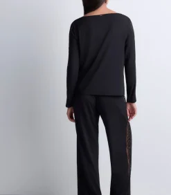 Aubade Lange mouwenshirt Sweet Obsession black New