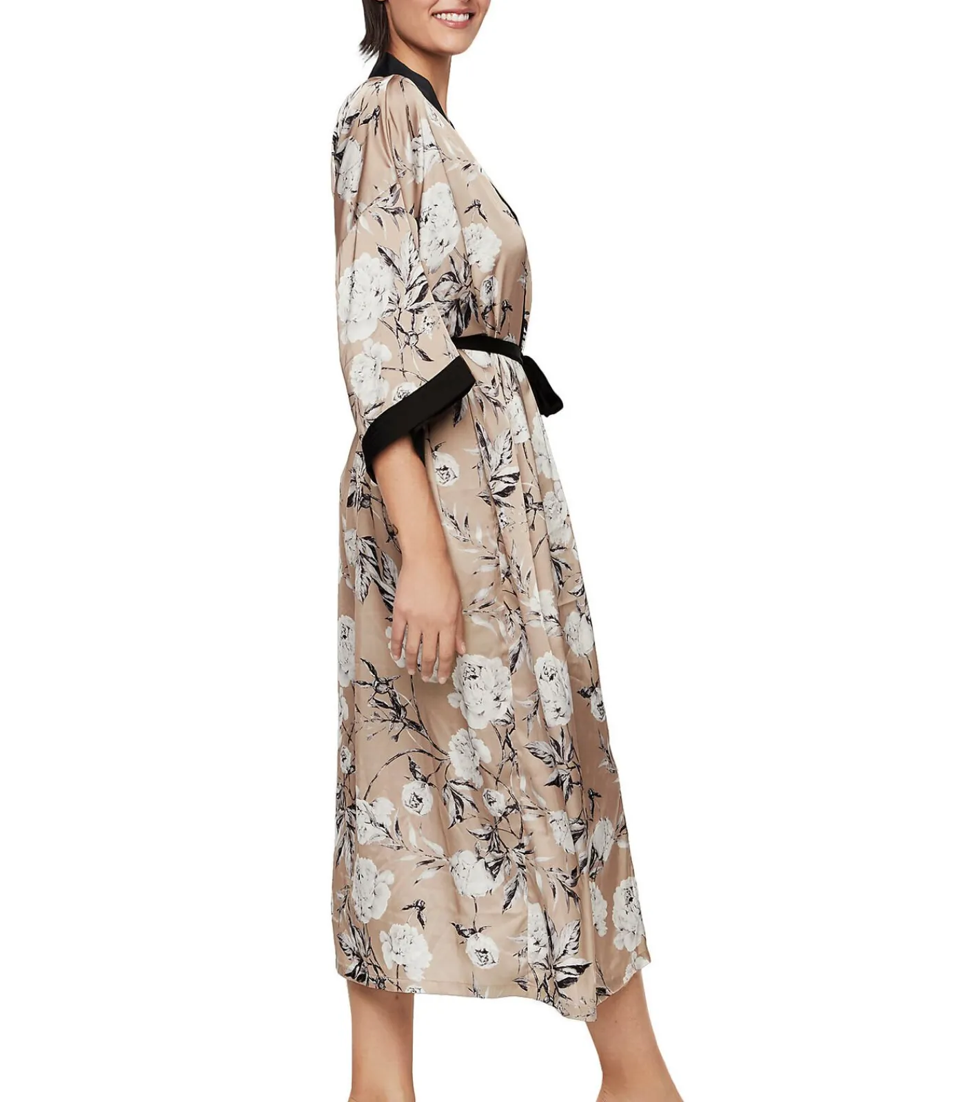 SELMARK Lange negligé driekwart mouwen MALITZIA beige Outlet