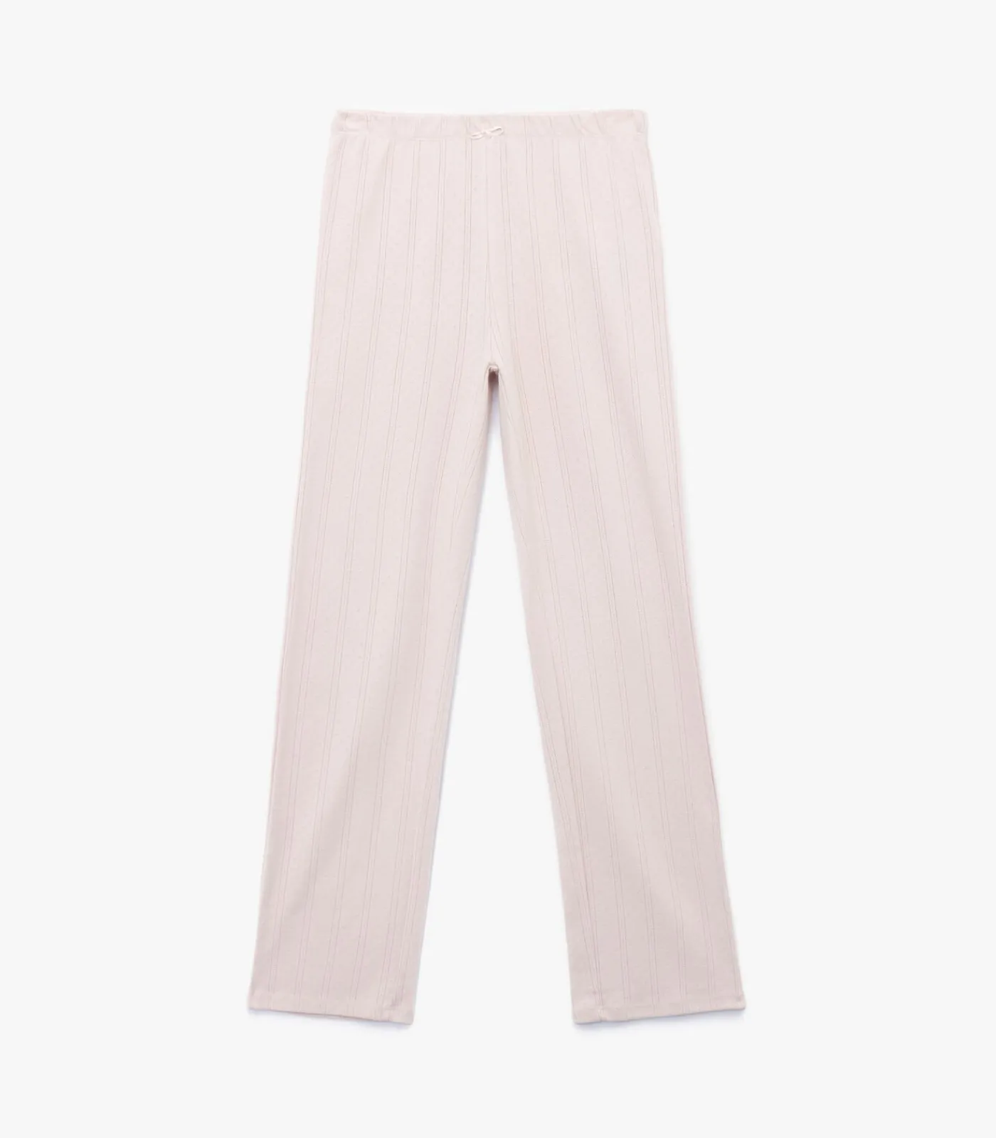 Koton Lange Pijama Broek Katoen met Fionkdetail lilac Outlet