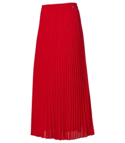 Mart Visser Lara Plisse Rok Rood red Discount