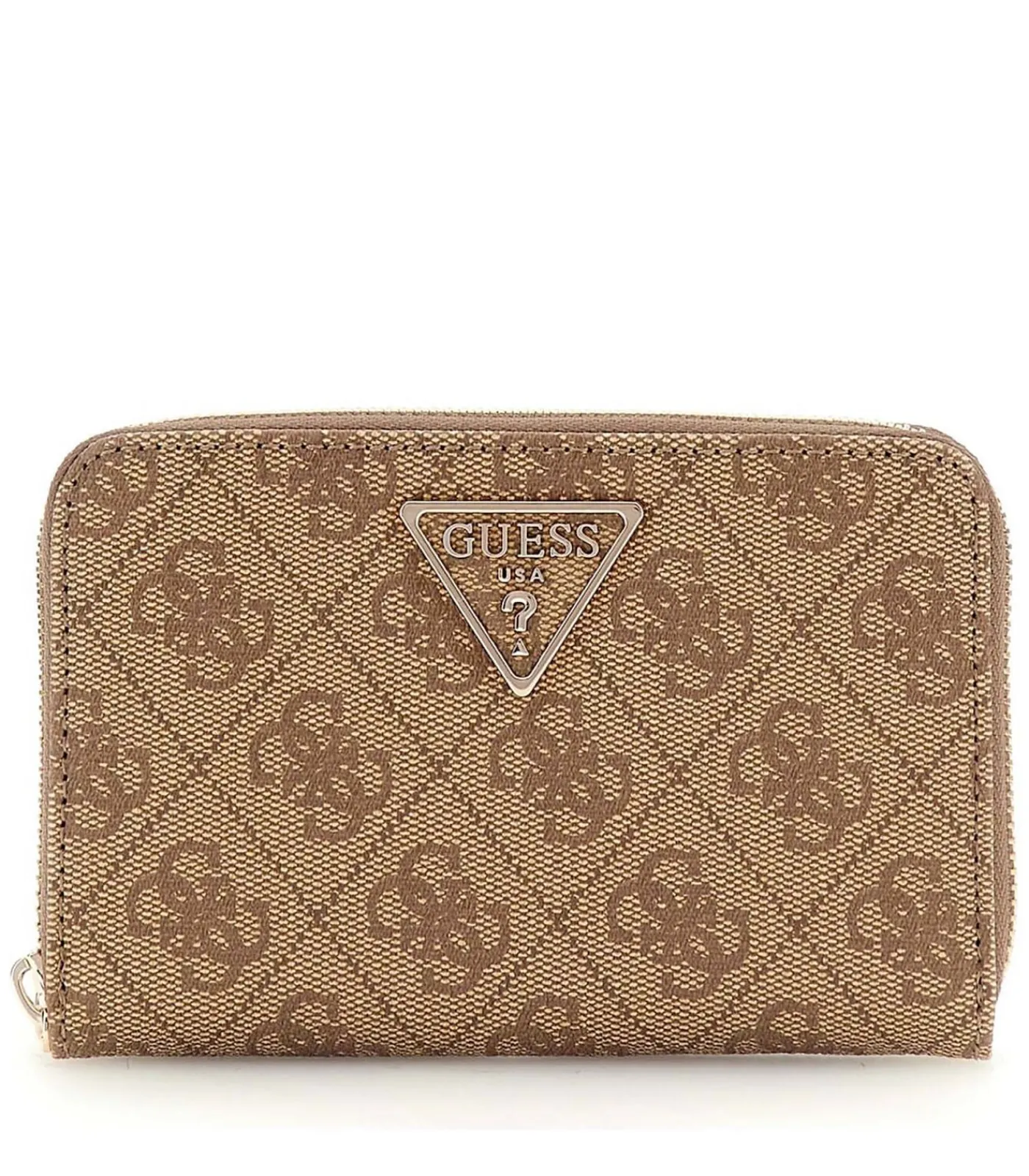 GUESS Laurel Slg Medium Zip Around brown Best