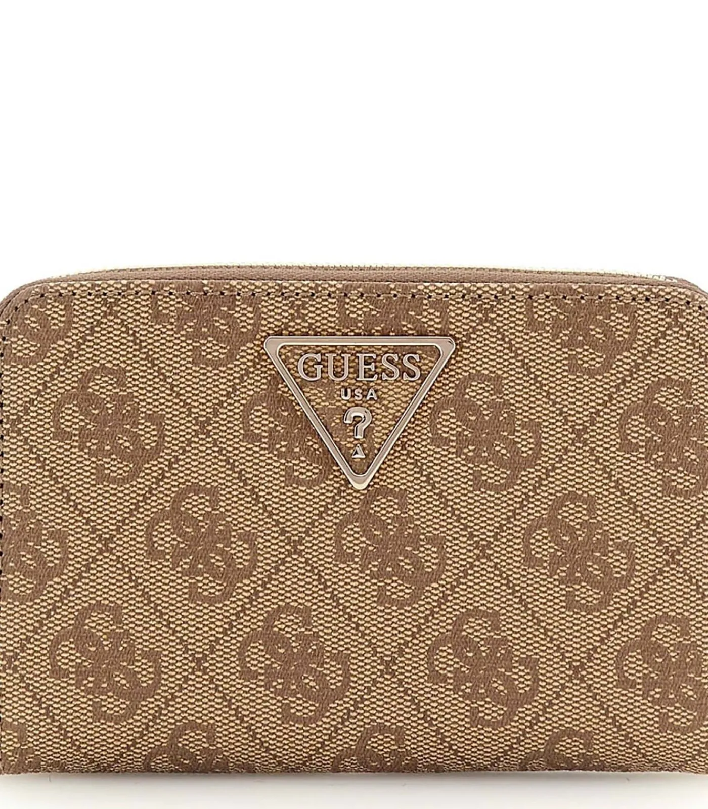 GUESS Laurel Slg Medium Zip Around brown Best
