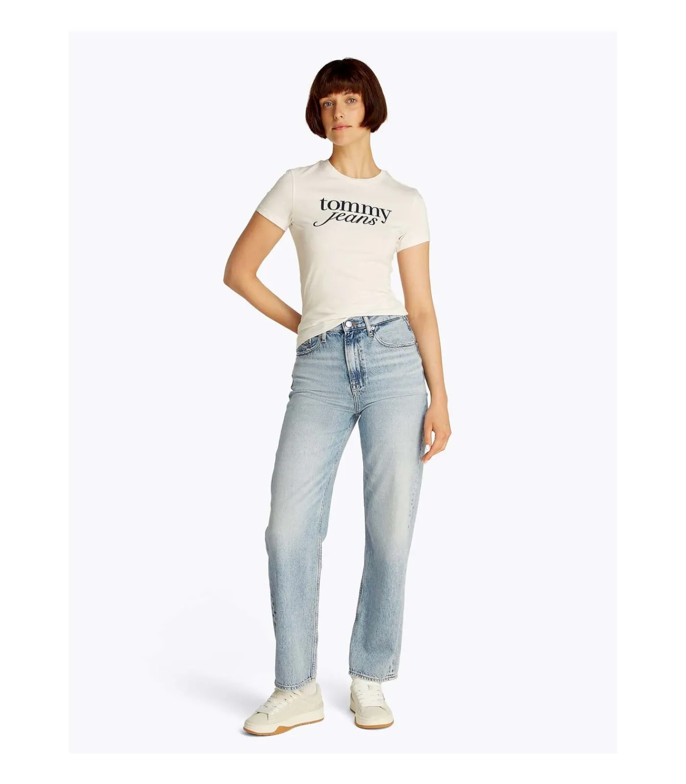 Tommy Jeans Layla Hr Slim Str Bi lightBlue Discount