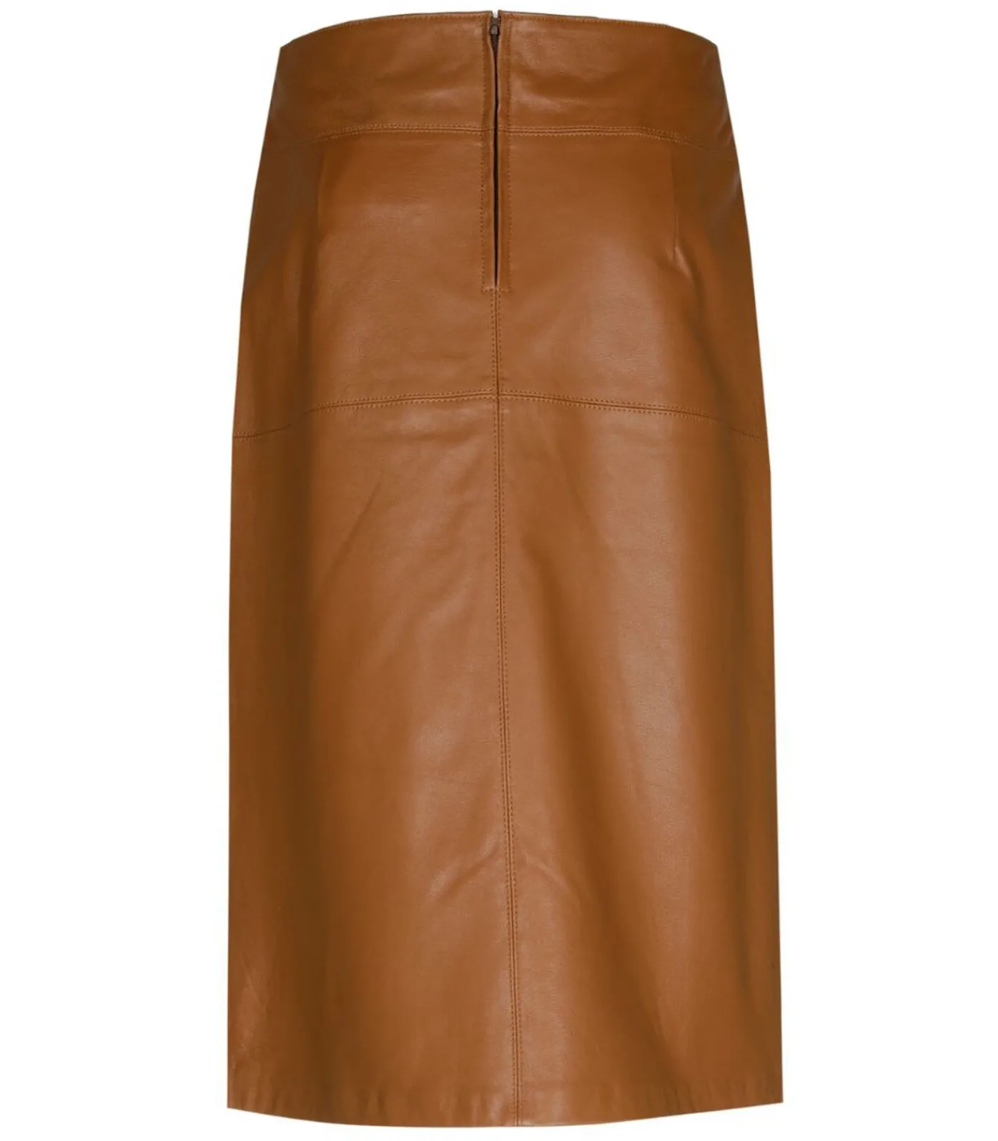 Marie Méro Lederen rok in camel Discount