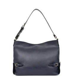 HEXAGONA Leren Messengertas République navyBlue New