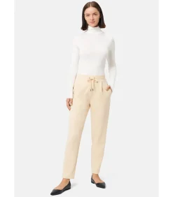 Les Lunes Lichaam Met Lange Mouwen “TEESS Longsleeve Turtleneck Bodysuit” white Clearance