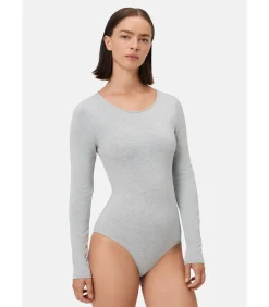 Les Lunes Lichaam Met Lange Mouwen “ALENA Warm Longsleeve Thermo Bodysuit” lightGrey Online