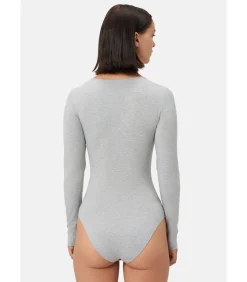 Les Lunes Lichaam Met Lange Mouwen “ALENA Warm Longsleeve Thermo Bodysuit” lightGrey Online