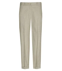 Marie Méro Licht groene broek in 7/8 lengte oliveGreen Best