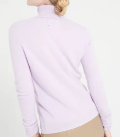 Studio Cashmere8 LILLY 7 V-hals vest - 100% kasjmier lilac Clearance