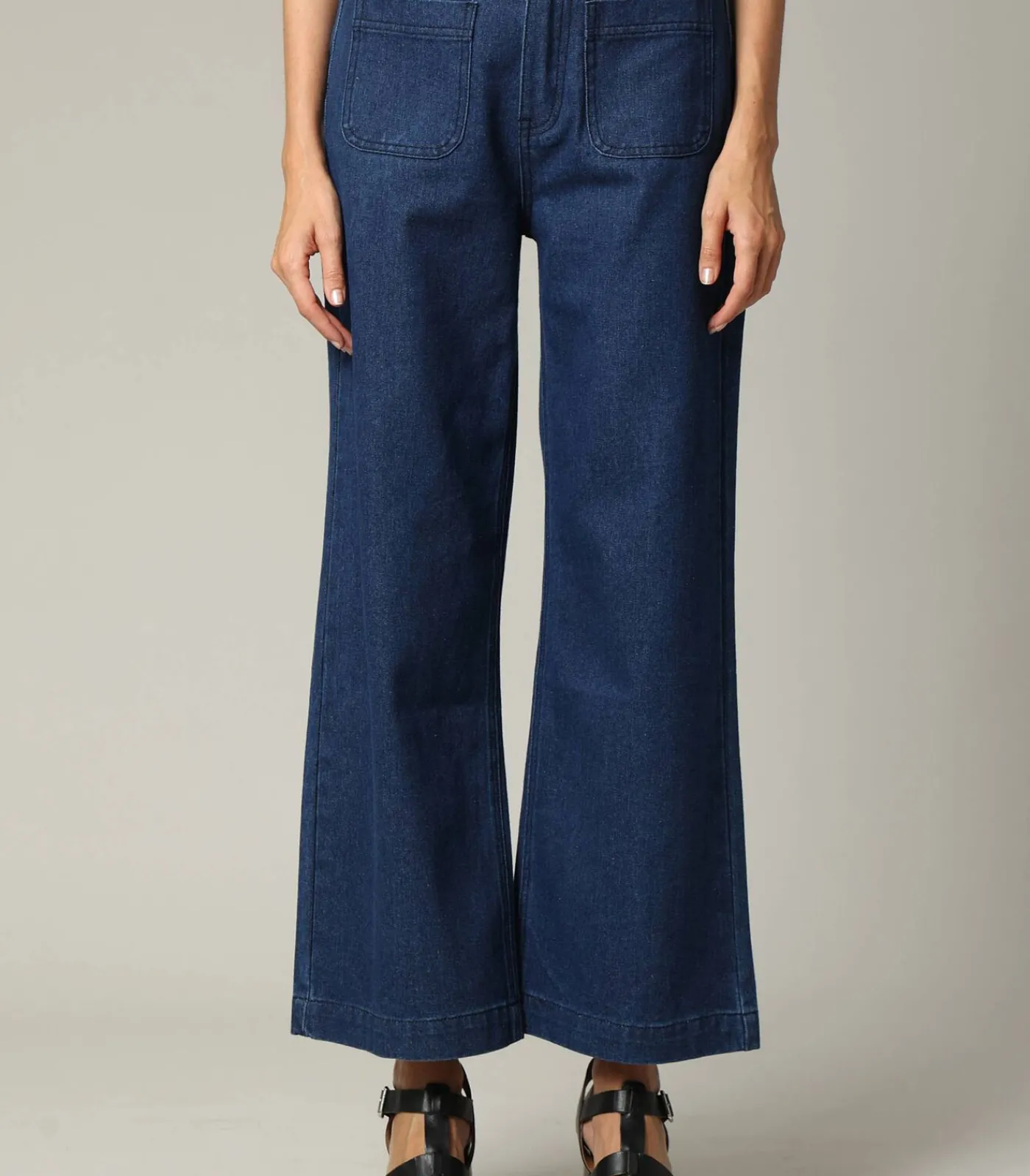 Deeluxe LILOO - Denimjeans met wijde pijpen en ritssluiting blueJeans Sale