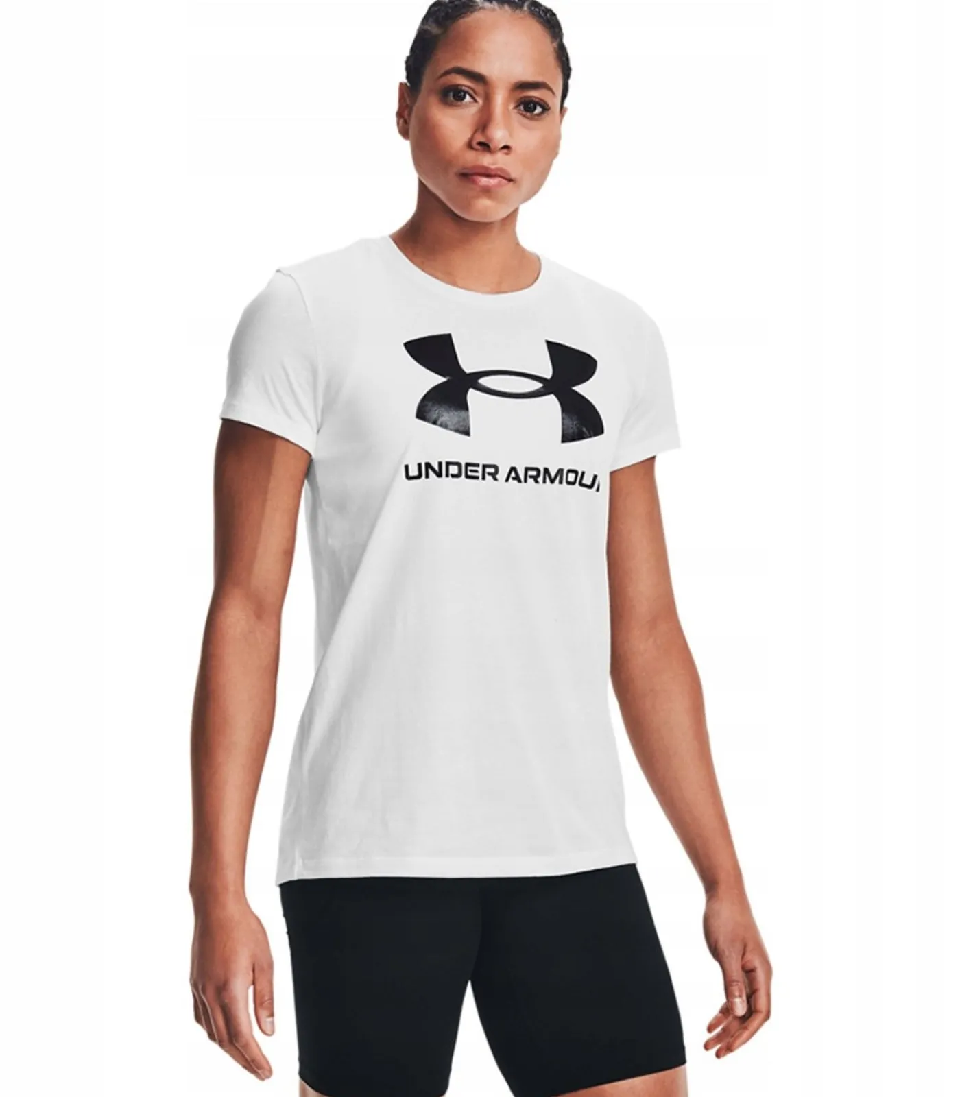 Under Armour LIVE SPORTSTYLE - T-shirt - Wit white Discount