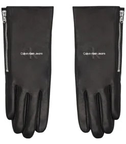 Calvin Klein LOGO - Handschoenen - Zwart black Sale