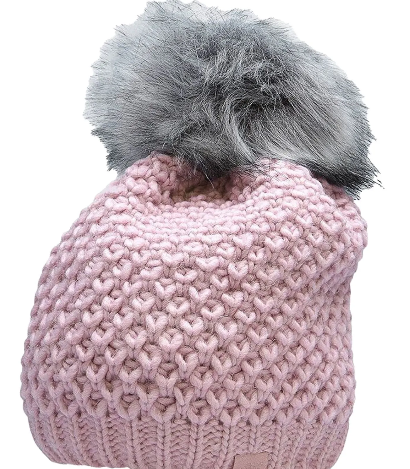 4F LOGO - Muts - Roze pink Hot
