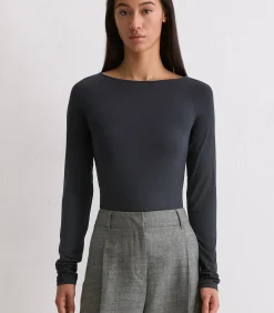 Marc O'Polo Longsleeve regular blue Discount