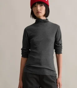 Marc O’Polo DENIM Longsleeve slim darkGrey Hot