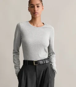 Marc O’Polo DENIM Longsleeve slim antraciteGrey New