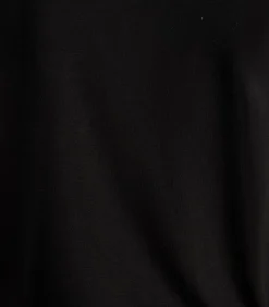 La Fée Maraboutée Losvallend zwart T-shirt met coltrui en lange mouwen black Clearance