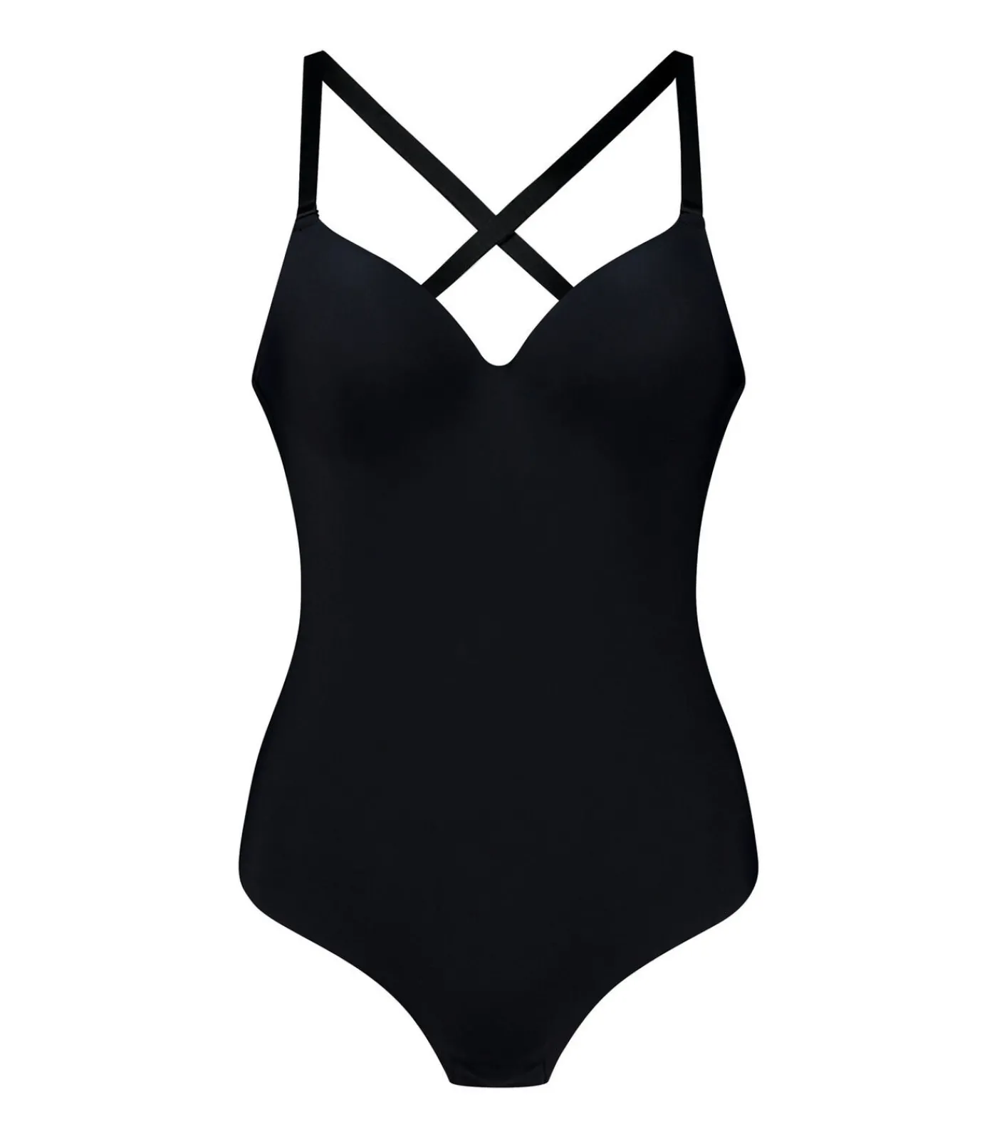 Bye Bra Low Back Bodysuit String | Zwart M black Outlet
