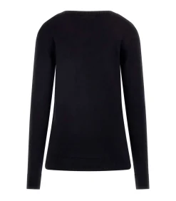 GUESS Ls Vn Kenzie Logo Swtr black Discount