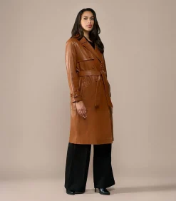 Mart Visser Lyana Leren Jas Cognac camel