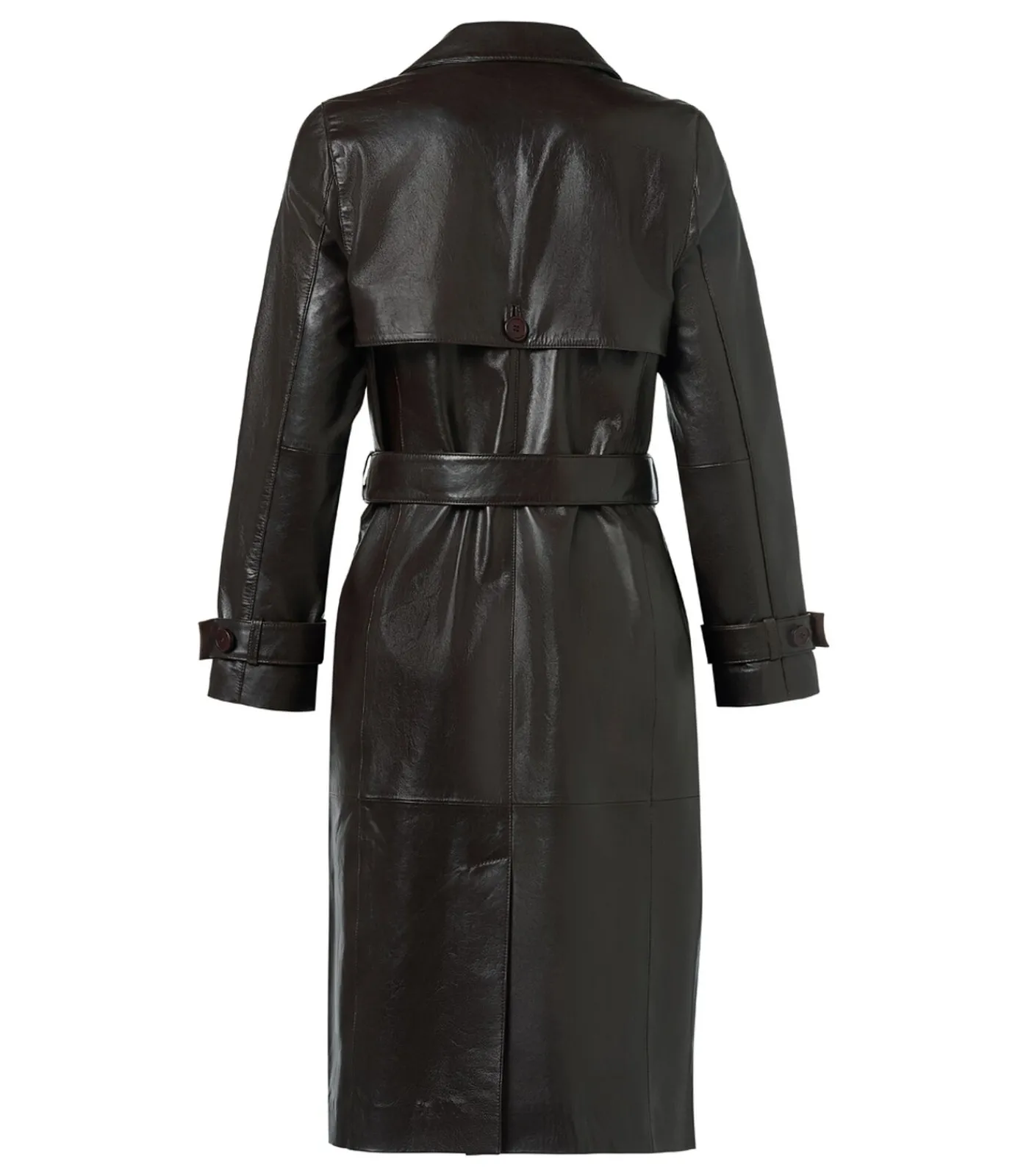 Mart Visser Lyana Leren Jas Donkerbruin darkBrown New