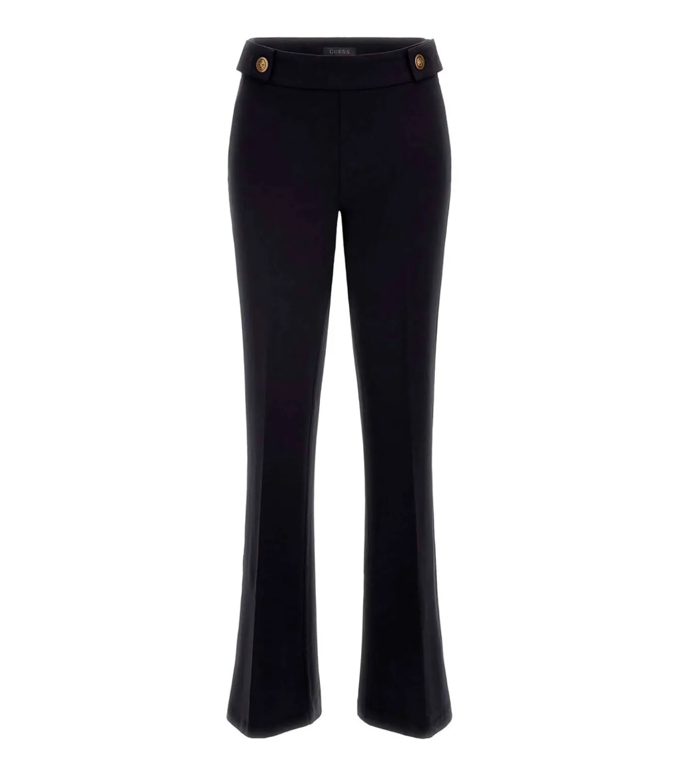 GUESS Maelice Buttons Flare Pant black Outlet