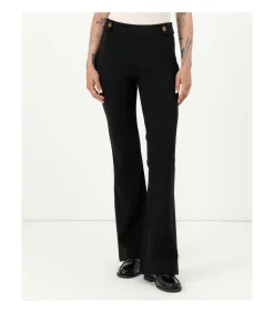 GUESS Maelice Buttons Flare Pant black Outlet