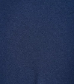 La Fée Maraboutée Marineblauw getailleerd overslag T-shirt met lange mouwen navyBlue Clearance