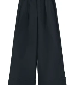 Polo Club Marineblauwe broek met loose fit en -details navyBlue Sale