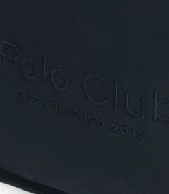 Polo Club Marineblauwe tote bag Sloane Large met -opdruk Established 2012 navyBlue Clearance